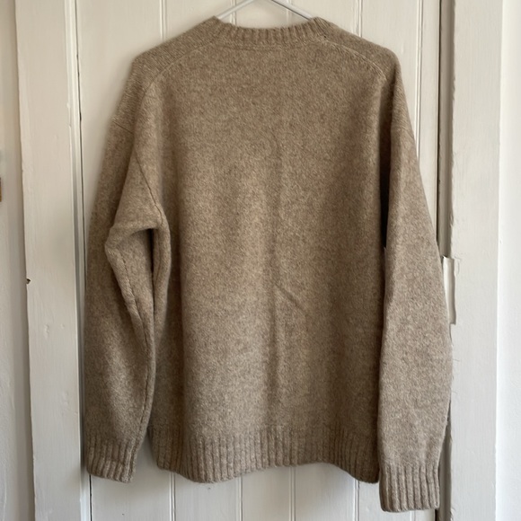 AE77 Men’s Premium Alpaca Blend Sweater - Picture 5 of 5